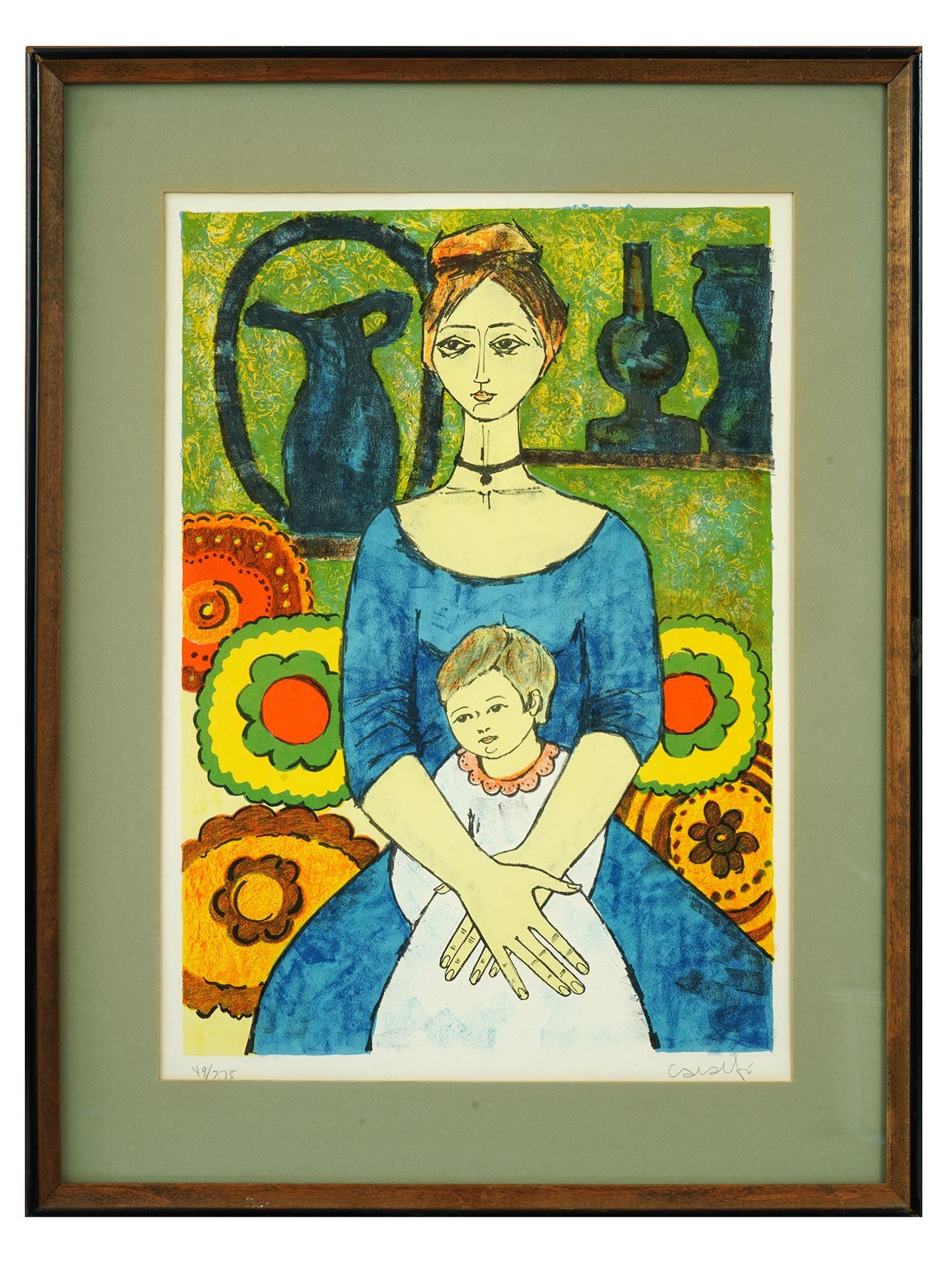 VINCENT CARALTO SIGNED LIMITED ED LITHOGRAPH PRINT (1 of 6)