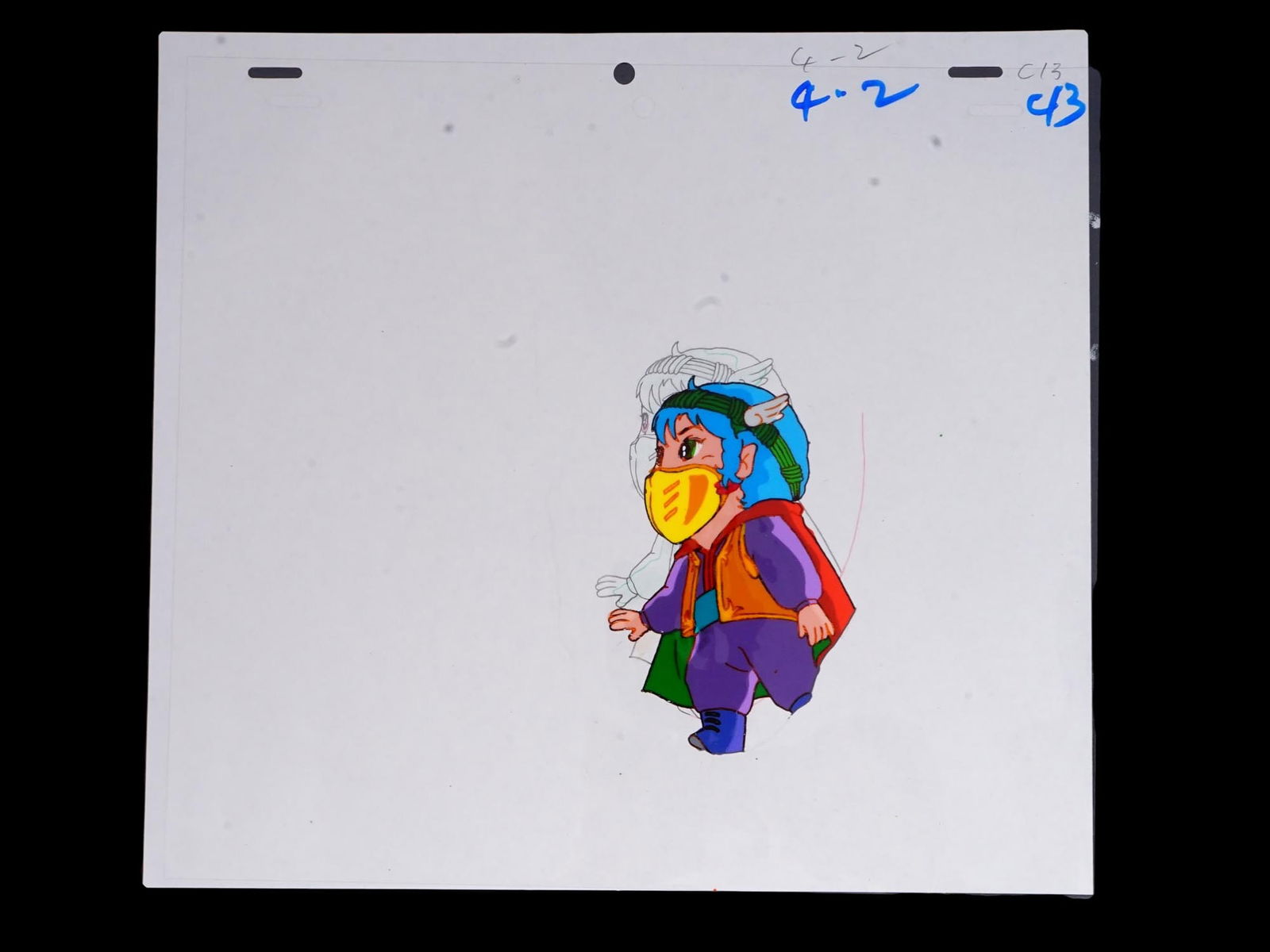 1987 Original Japan Bikkuriman Anime Production Cel 1987 Original Japan Bikkuriman Anime Production Cel