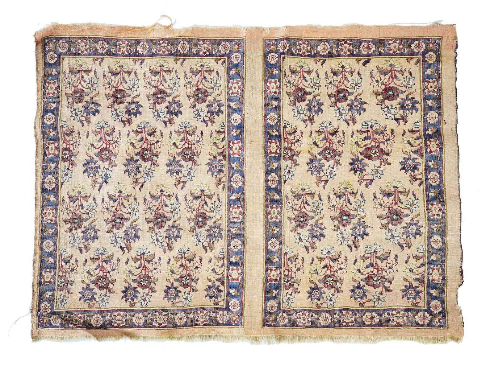 19TH CENTURY PERSIAN REZA SHAH PAHLAVI DYNASTY TEXTILE (1 of 4)