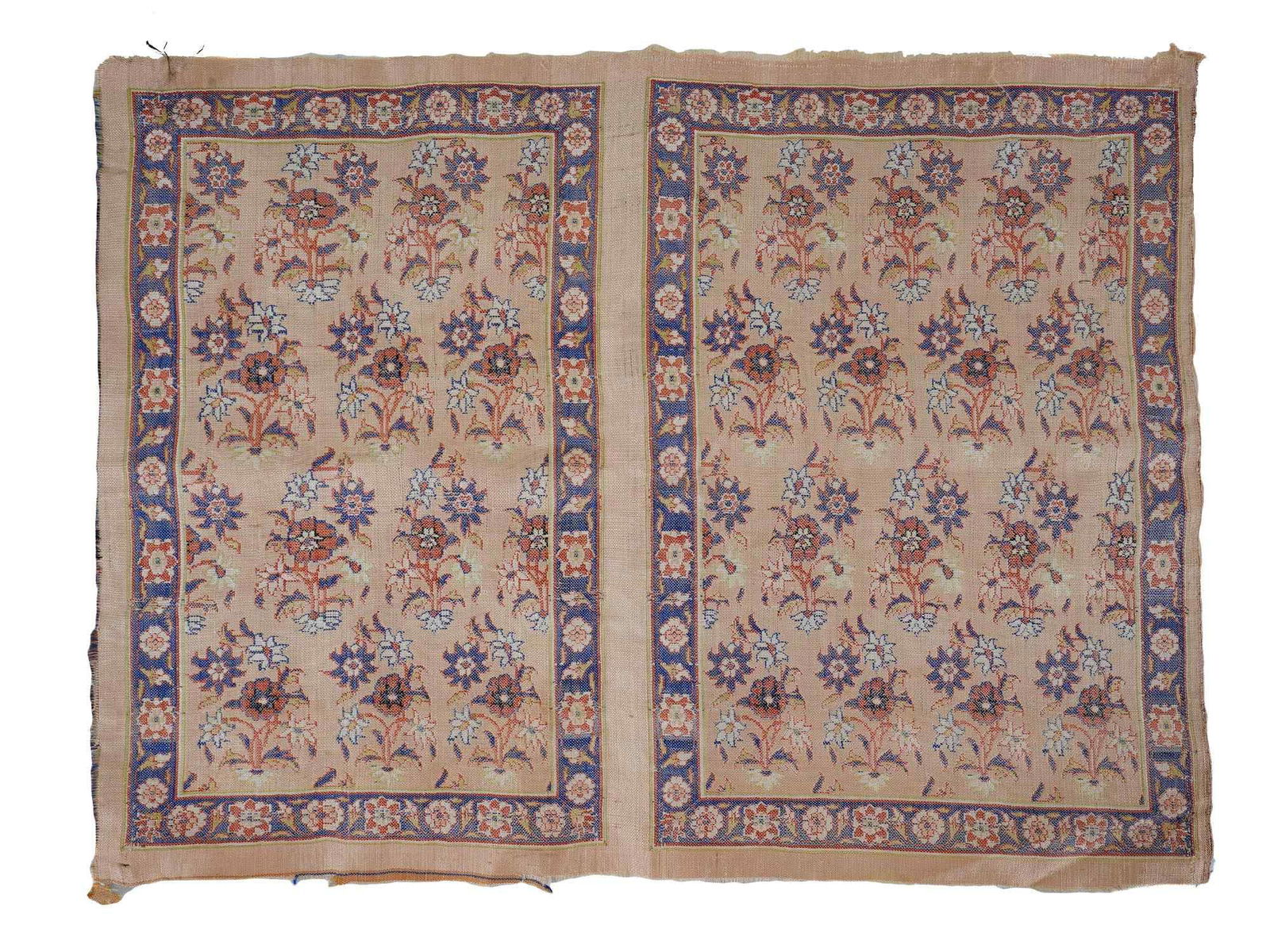 19TH CENTURY PERSIAN REZA SHAH PAHLAVI DYNASTY TEXTILE (1 of 4)