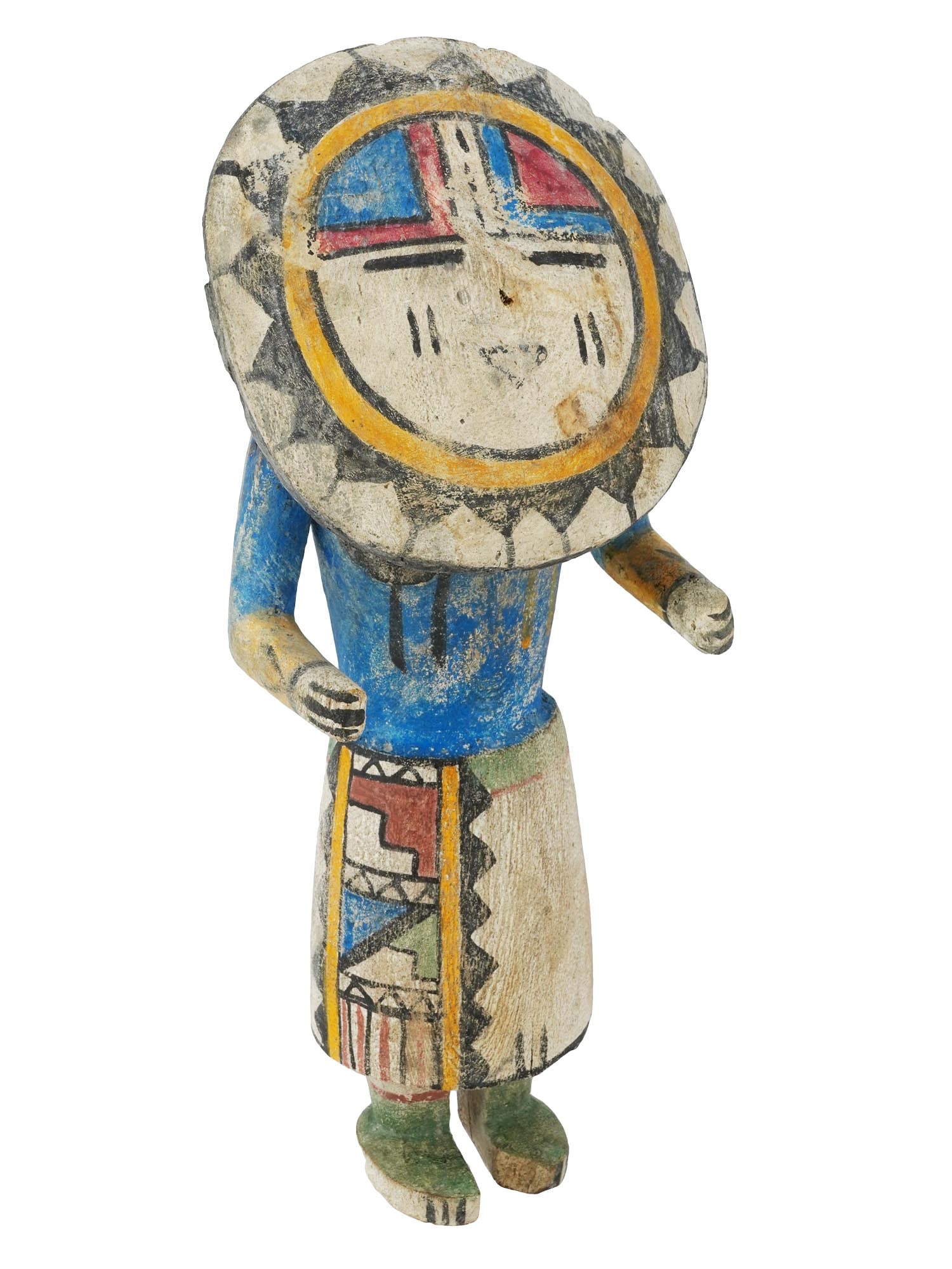 NATIVE AMERICAN KACHINA HOPI HAND CARVED WOOD DOLL (1 of 7)