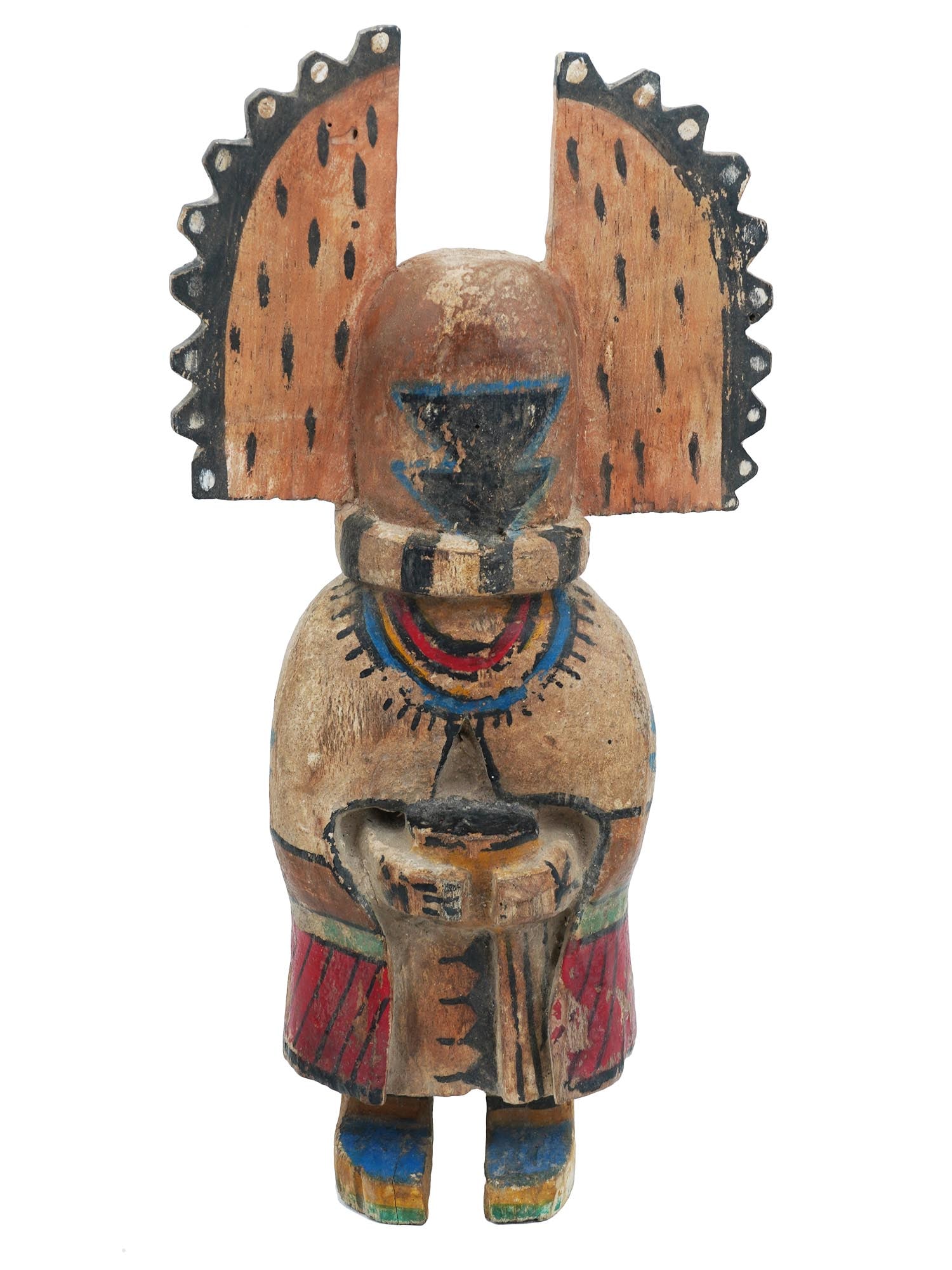 NATIVE AMERICAN KACHINA HOPI HAND CARVED WOOD DOLL (1 of 7)