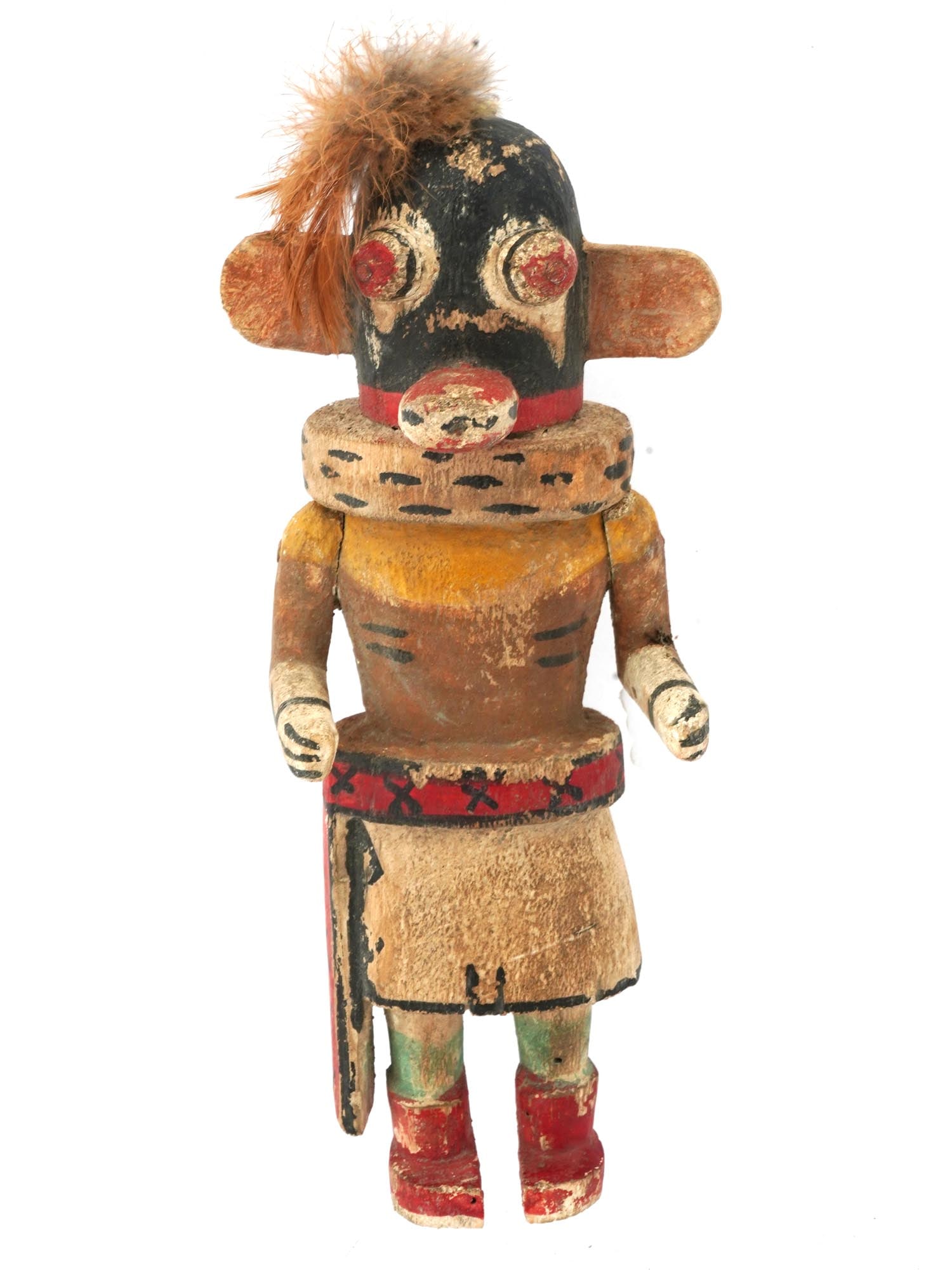 NATIVE AMERICAN KACHINA HOPI HAND CARVED WOOD DOLL (1 of 7)
