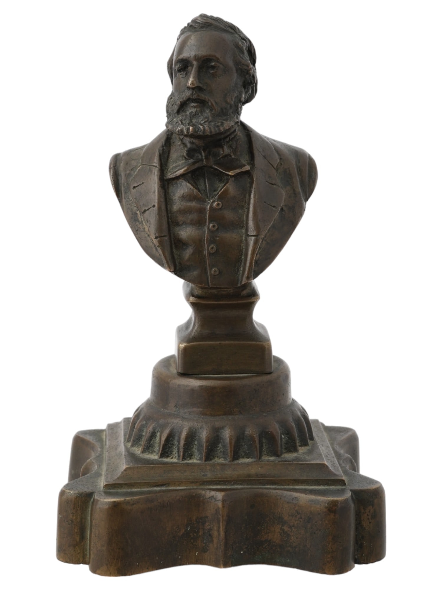 AMERICAN BRONZE SCULPTURE BUST ROBERT EDWARD LEE (1 of 7)