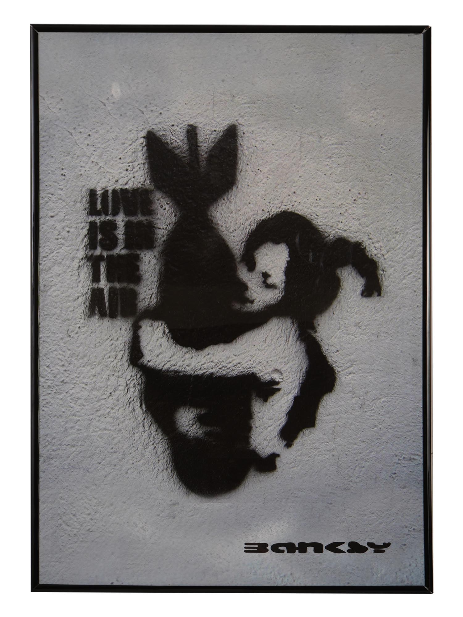 BOMB LOVE GICLEE PRINT ON CANVAS (1 of 3)