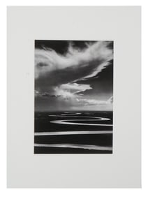 AMERICAN LANDSCAPE ART PRINT BY MICHAEL J LEU SIGNED