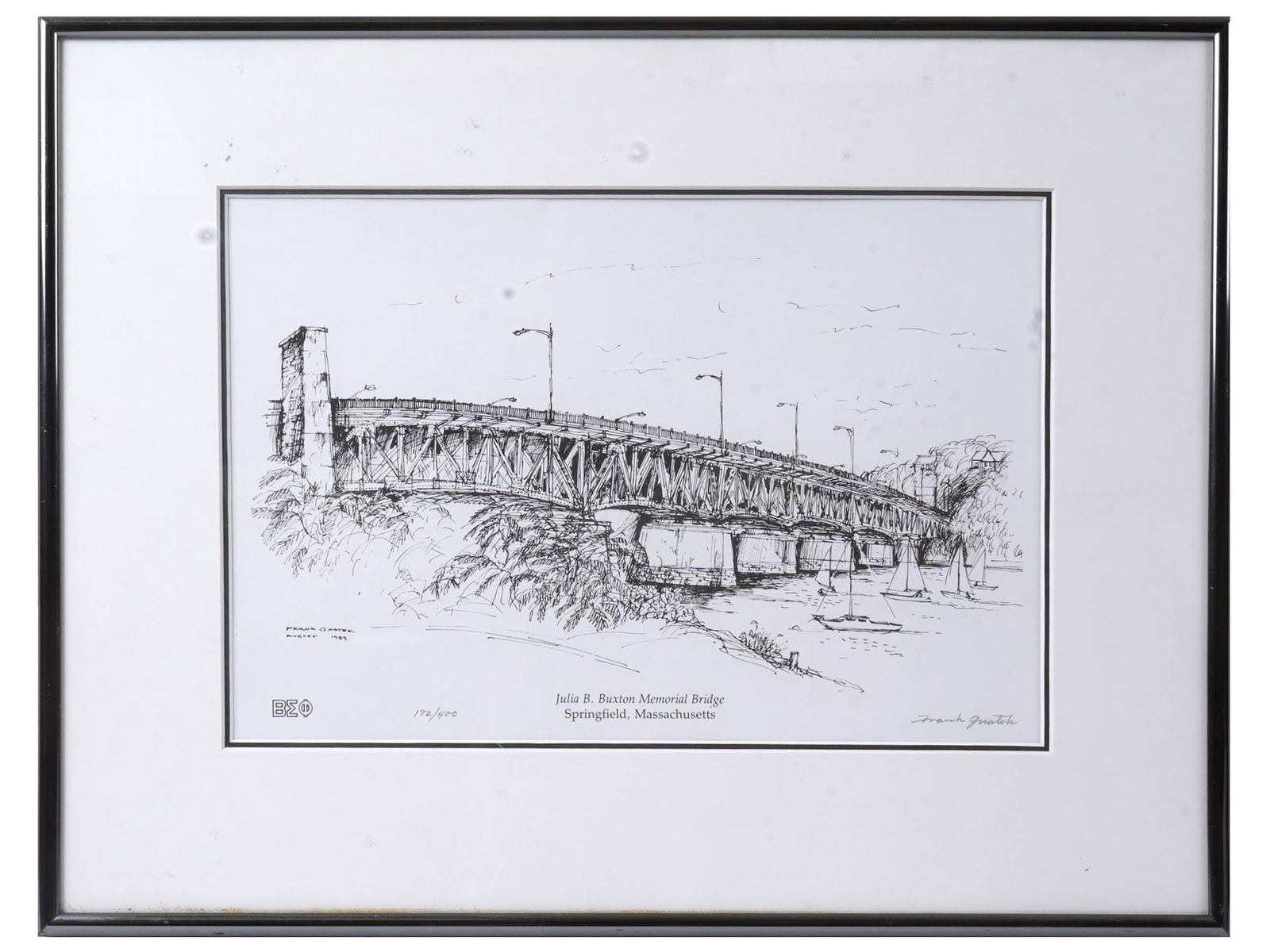 AMERICAN PRINT AFTER INK DRAWING BY FRANK GNATEK (1 of 5)