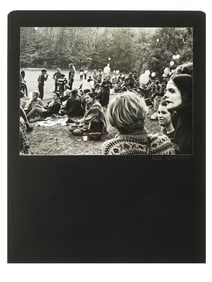 VINTAGE PHOTOGRAPH WINSLOW HALL THEATRICAL PERFORMANCE