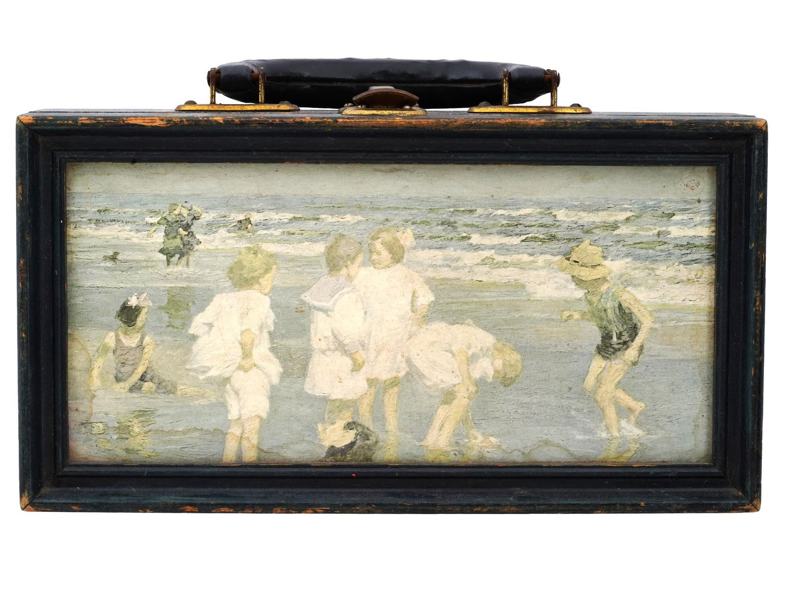 AFTER EDWARD POTTHAST AMERICAN SEASCAPE PAINTING (1 of 8)