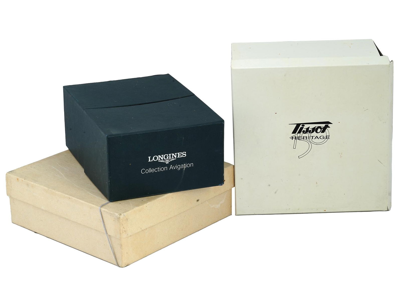 WATCH BOXES LONGINES AVIGATION EVIDENZA TISSOT HERITAGE (1 of 12)