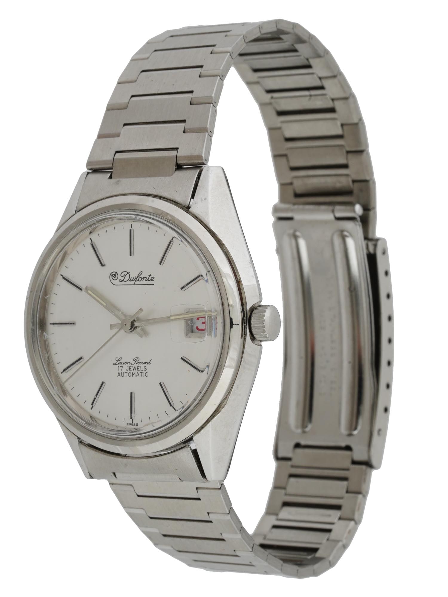 DUFONTE BY LUCIEN PICCARD AUTOMATIC WRISTWATCH (1 of 4)