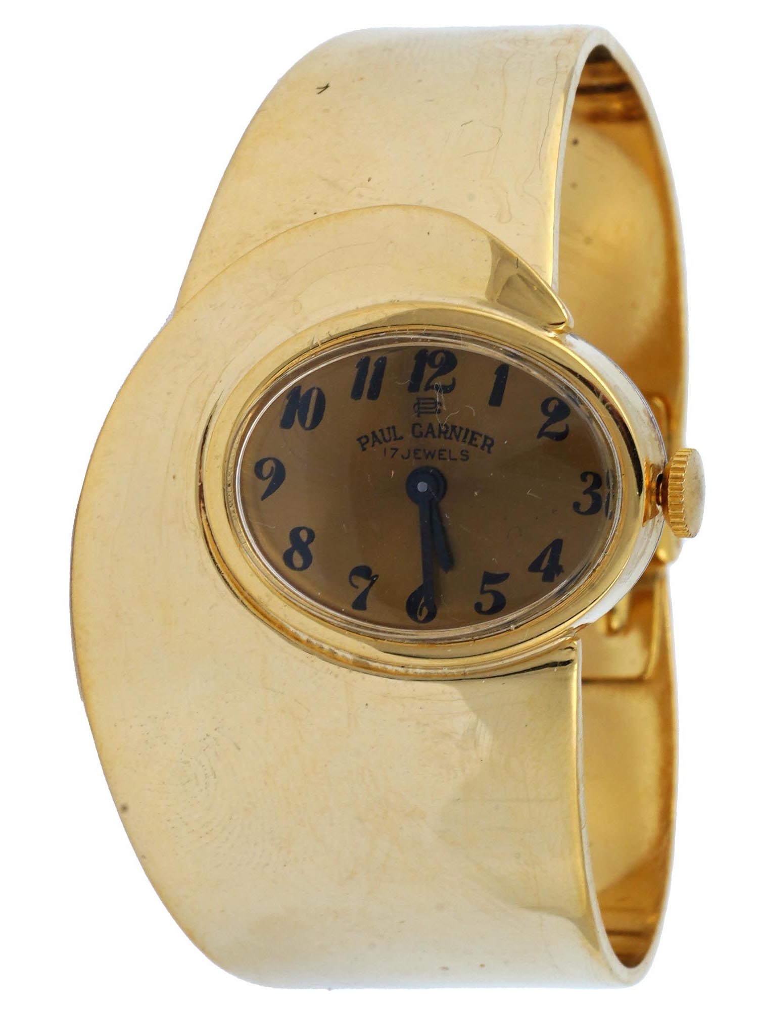 MIDCENT PAUL GARNIER 17 JEWELS LADIES WRISTWATCH (1 of 6)
