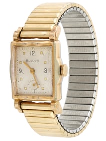 MIDCENT BULOVA L5 GOLD FILLED WRISTWATCH