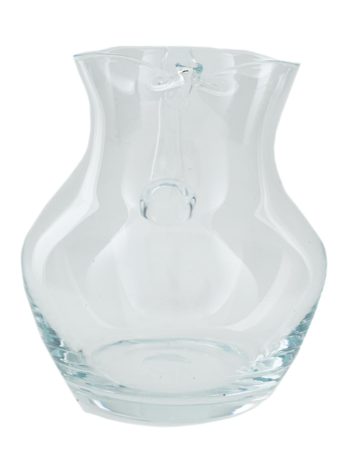 VINTAGE TIFFANY AND CO CLEAR CRYSTAL PITCHER (1 of 4)
