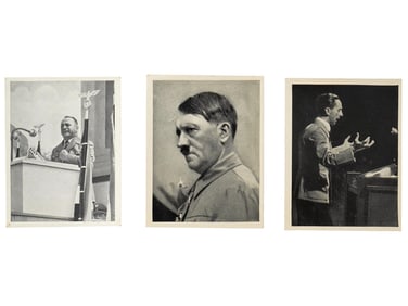 WWII ERA AUSTRIAN ADOLF HITLER CIGARETTE CARDS
