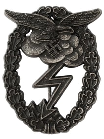 WWII NAZI GERMAN NSDAP LUFTWAFFE GROUND ASSAULT BADGE
