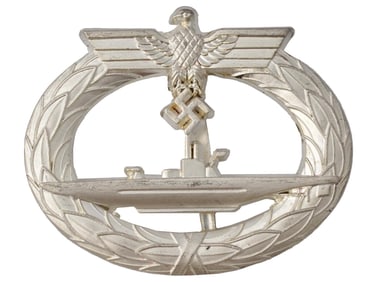 WWII NAZI GERMAN THIRD REICH KRIEGSMARINE U BOAT BADGE