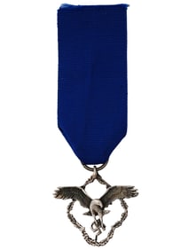 WWII NAZI GERMAN LUFTWAFFE AERONAUTICAL RESEARCH BADGE