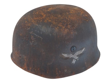 WWII MODEL GERMAN PARATROOPER HELMET BY KARL HEISLER