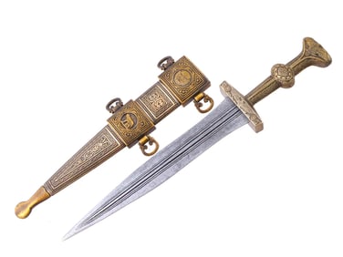 ROMAN LEGIONNAIRE DAGGER REPRODUCTION WITH SHEATH