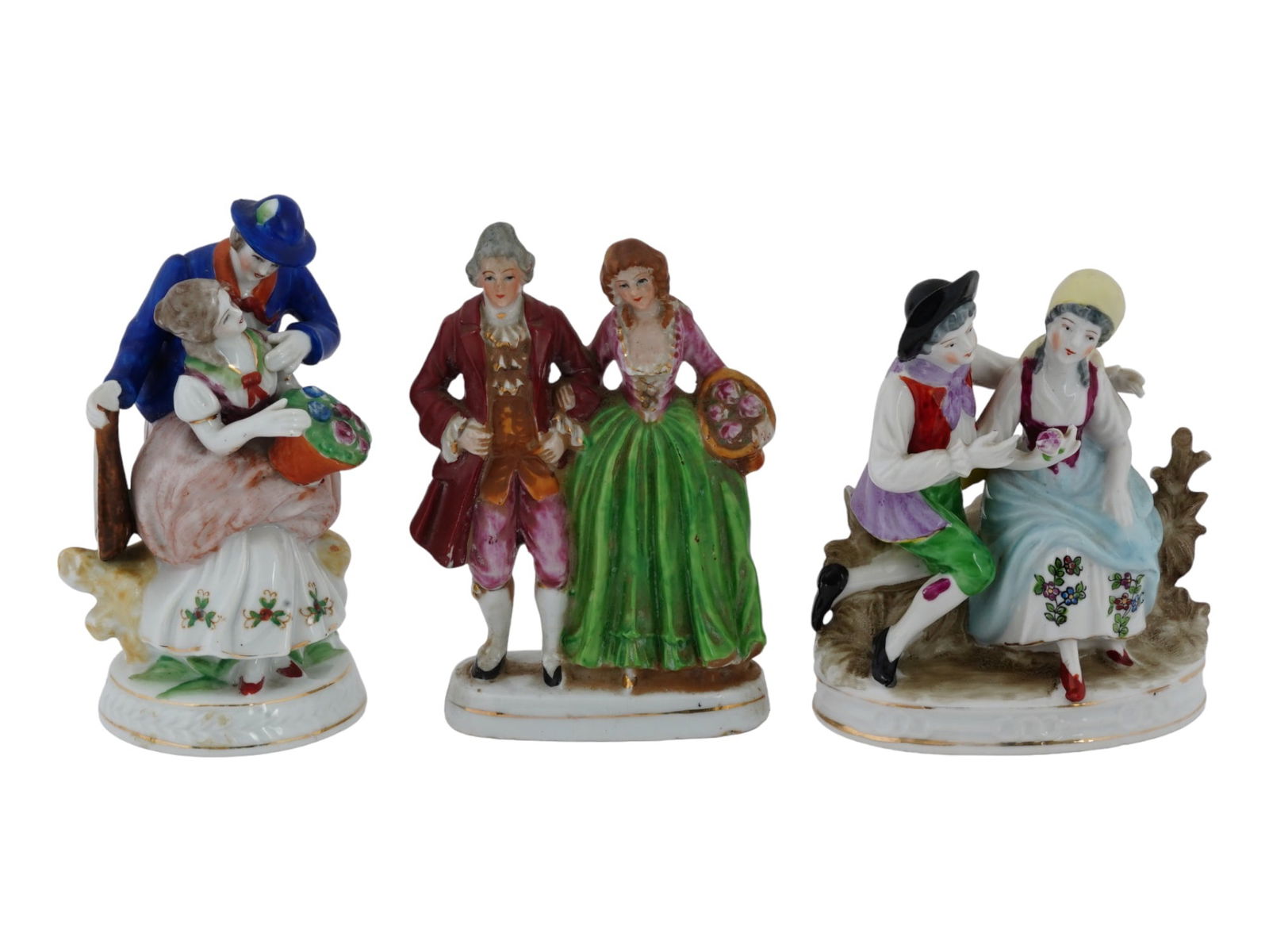 PORCELAIN FIGURINES F OCCUPIED JAPAN 1945 TO 1952 (1 of 14)