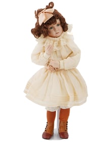 SOPHIE AND HER BRU PAMELA PHILLIPS PORCELAIN DOLL