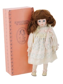 VTG PRINCESS HOUSE JENNIFER PORCELAIN DOLL 1991