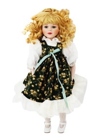 VINTAGE WINDSOR COLLECTION PORCELAIN DOLL IOB