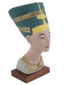 VINTAGE BUST REPRODUCTION EGYPTIAN QUEEN NEFERTITI