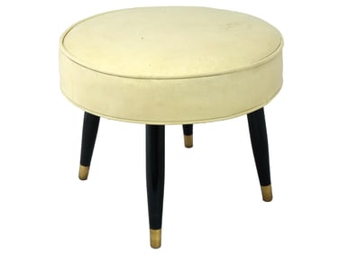 VINTAGE AMERICAN GRAND NOVELTY LOW ROUND STOOL