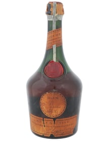 1950S FRENCH DOM BENEDICTINE LIQUOR BOTTLE UNOPENED