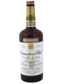 CANADIAN CLUB BLENDED WHISKEY HIRAM WALKER 1979