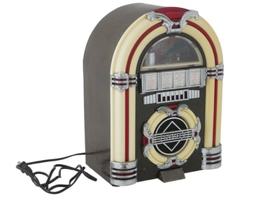 VINTAGE CROSLEY TABLETOP MODEL JUKEBOX RADIO BOX