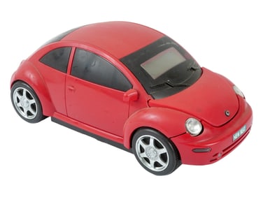 VINTAGE SHARPER IMAGE CD PLAYER VOLKSWAGEN TOY CAR