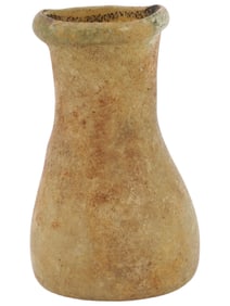 ANCIENT ROMAN BYZANTINE EMPIRE GLASS SHOT GLASS