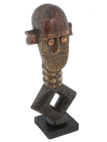 CENTRAL AFRICAN KOTA OBAMBA RELIQUARY FIGURINE