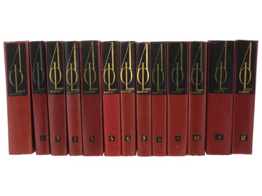 1960S COMPLETE WORKS OF LION FEUCHTWANGER IN 13 VOLS
