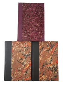 THREE ANTIQUE BOOKS IN RUSSIAN BY FET AND NADSON