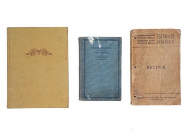 MID CENT AMERICAN HOUSEKEEPING AND RECIPE BOOKS