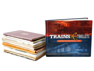 COLLECTION OF AMERICAN RAILROAD BOOKS AND MAGAZINES