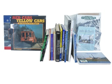 VINTAGE BOOKS ABOUT EUROPEAN AND AMERICAN TRAMWAYS