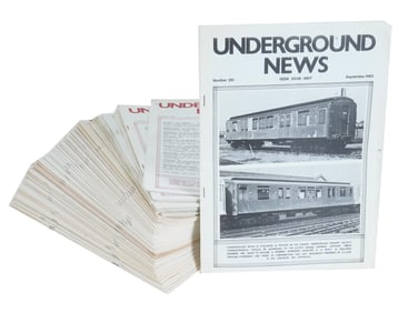 UNDERGROUND NEWS AND TRACTION HERITAGE ISSUES