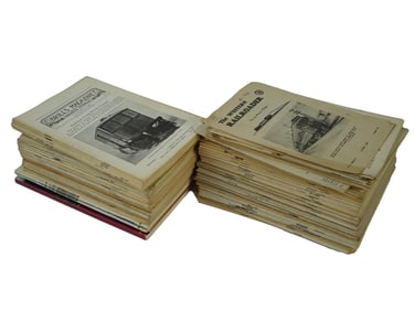 VINTAGE AMERICAN TRAM AND RAILWAYS PUBLICATIONS