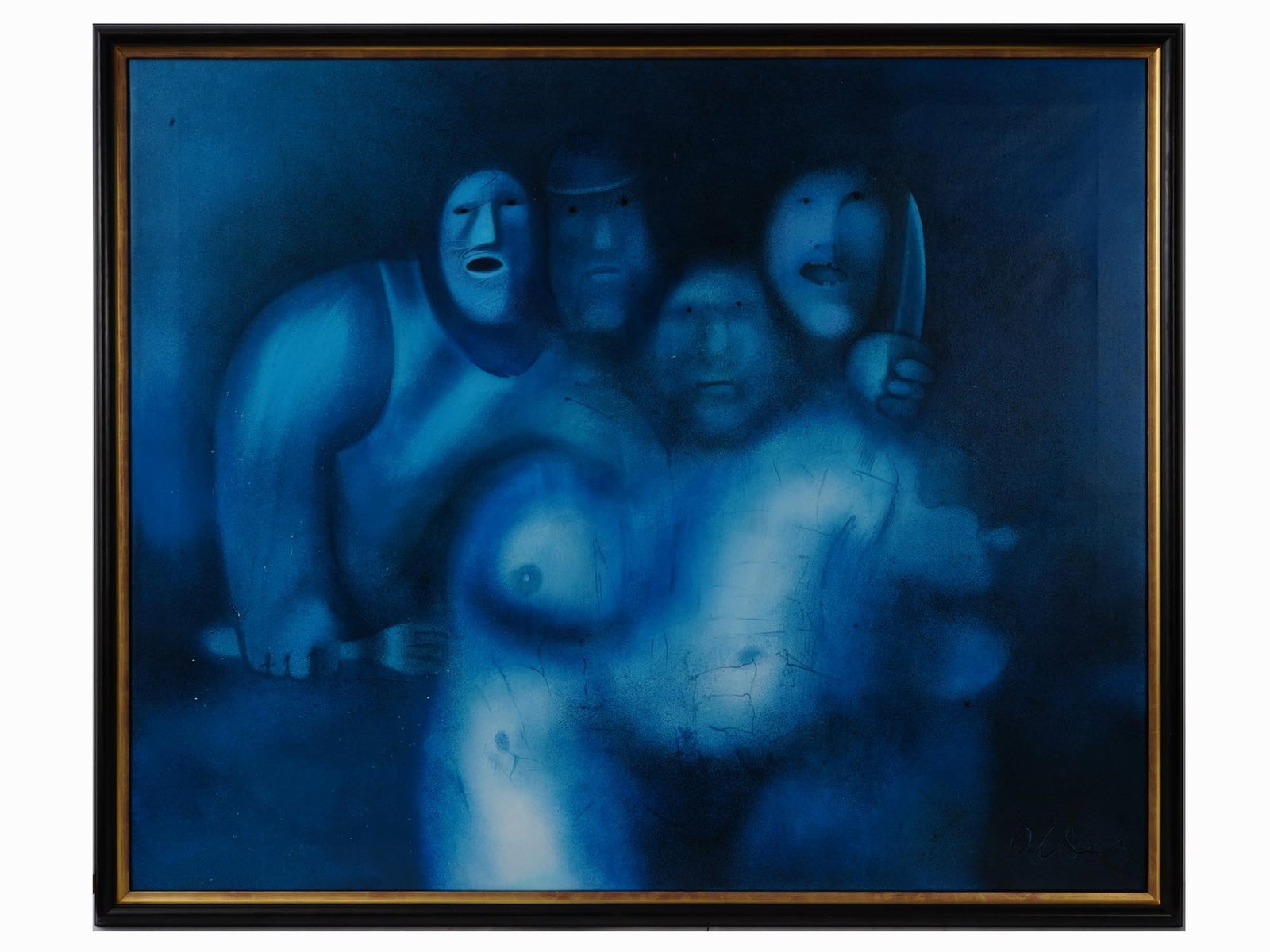 ATTRIBUTED TO OLEG TSELKOV RUSSIAN OIL PAINTING (1 of 6)