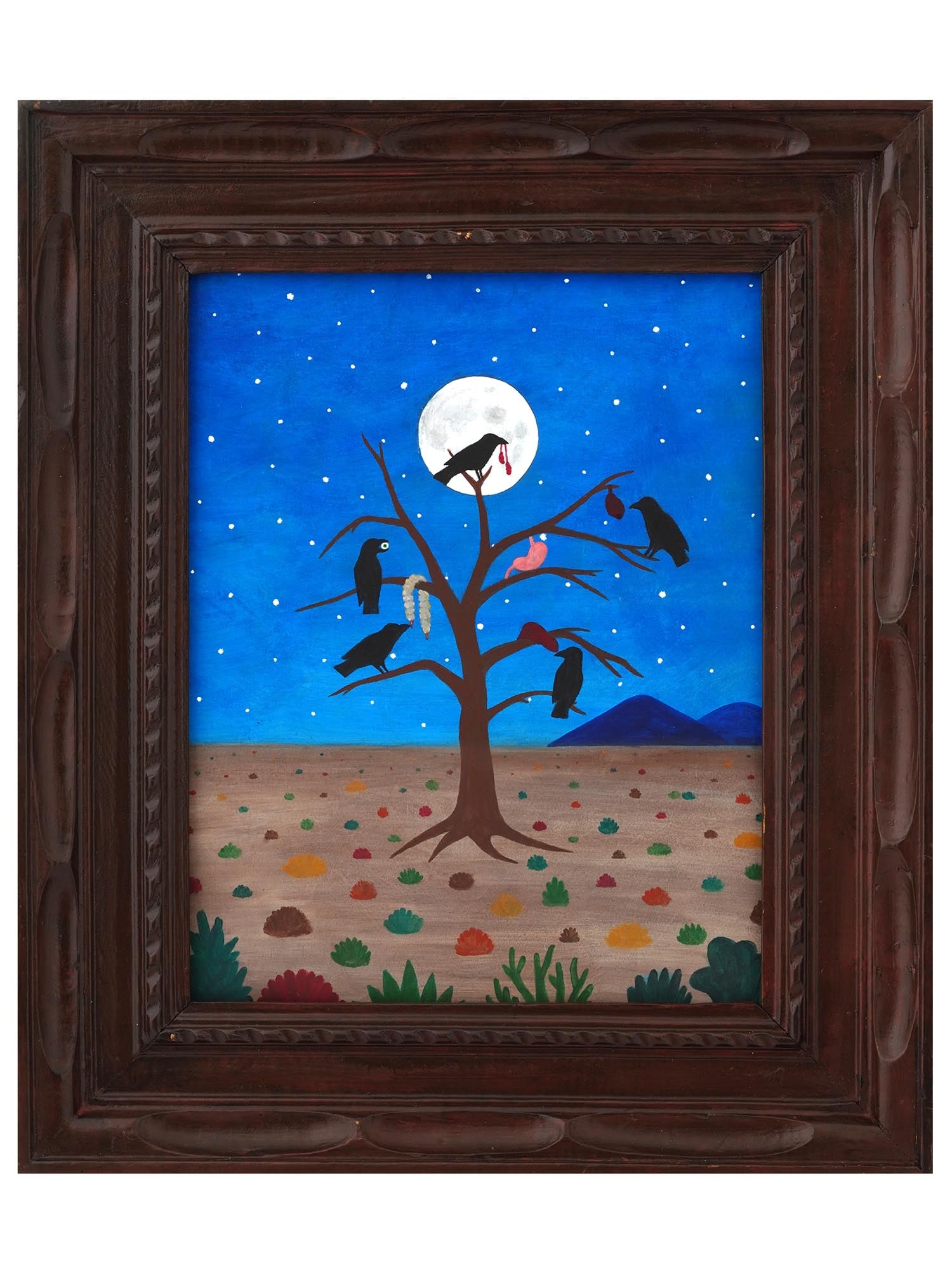 AMERICAN CROWS ACRYLIC PAINTING BY TIM RAY FISHER (1 of 4)