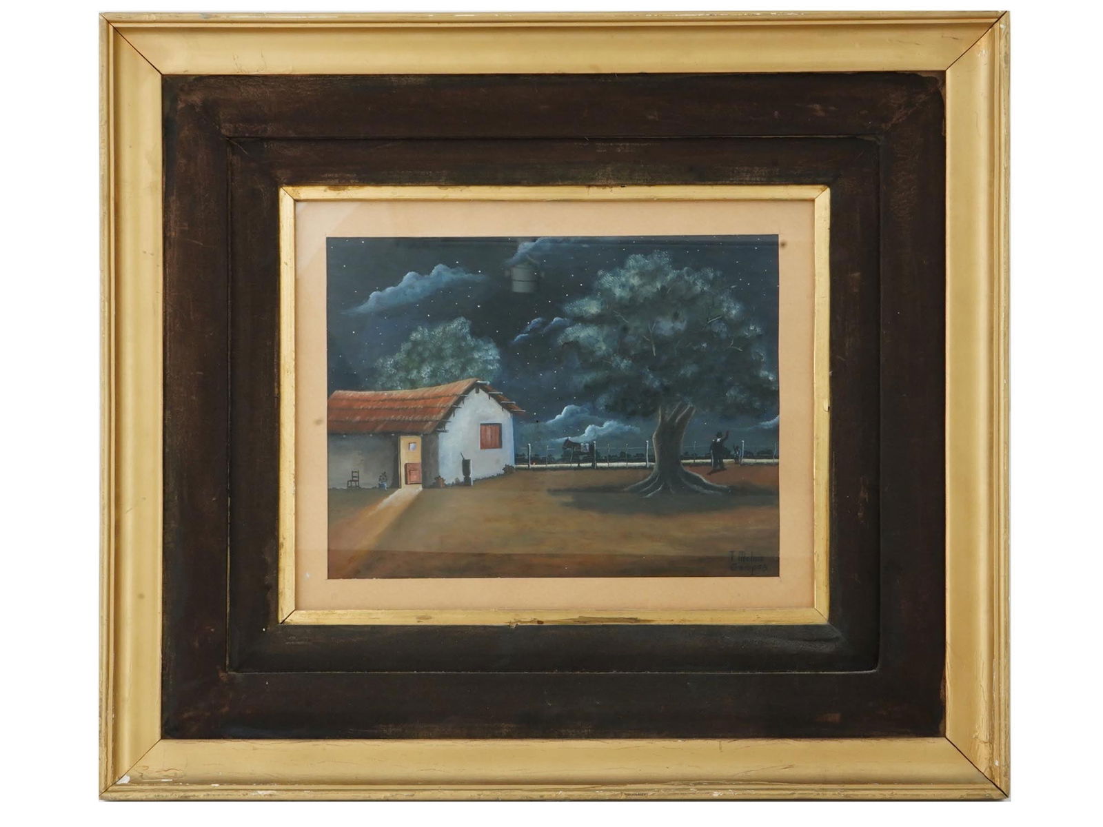 FLORENCIO MOLINA CAMPOS GOUACHE PAINTING (1 of 5)