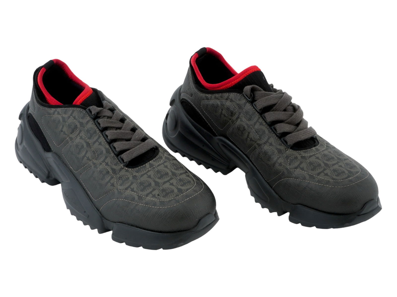 ITALIAN SALVATORE FERRAGAMO MENS RUBIK SNEAKERS (1 of 7)