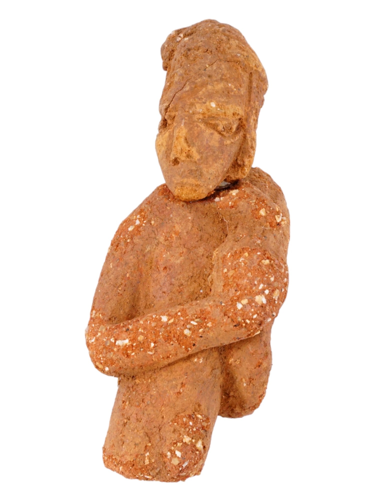 ANCIENT AFRICAN NOK TERRACOTTA FIGURAL SCULPTURE (1 of 8)