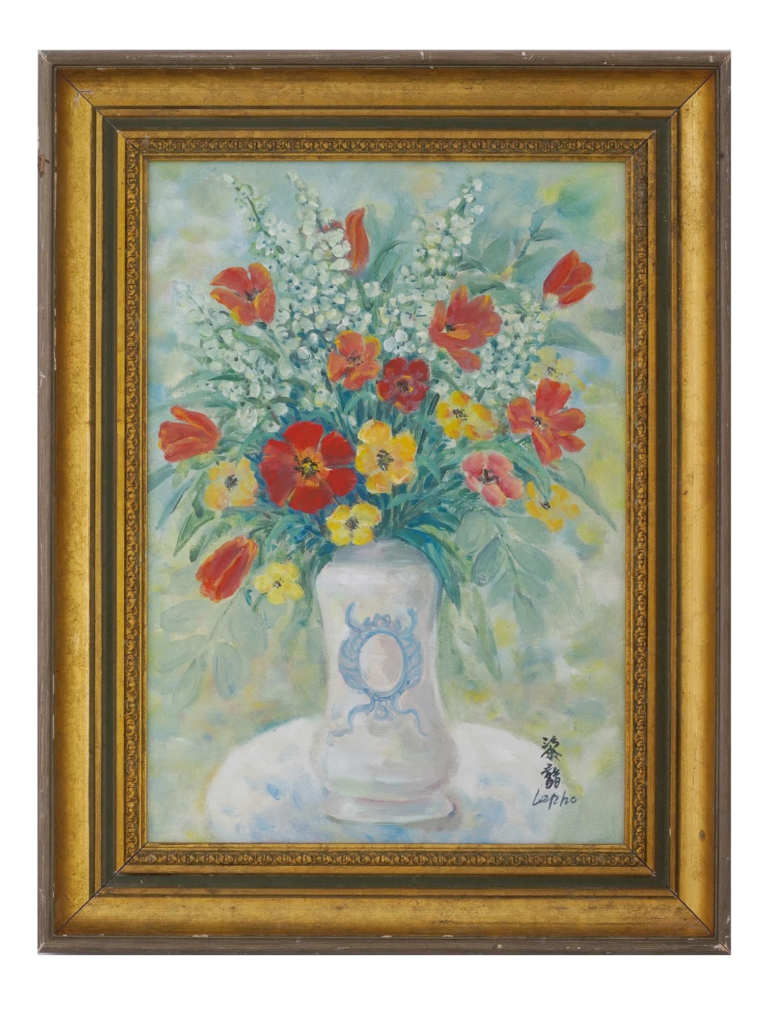 MANNER OF LE PHO VIETNAMESE STILL LIFE PAINTING (1 of 4)