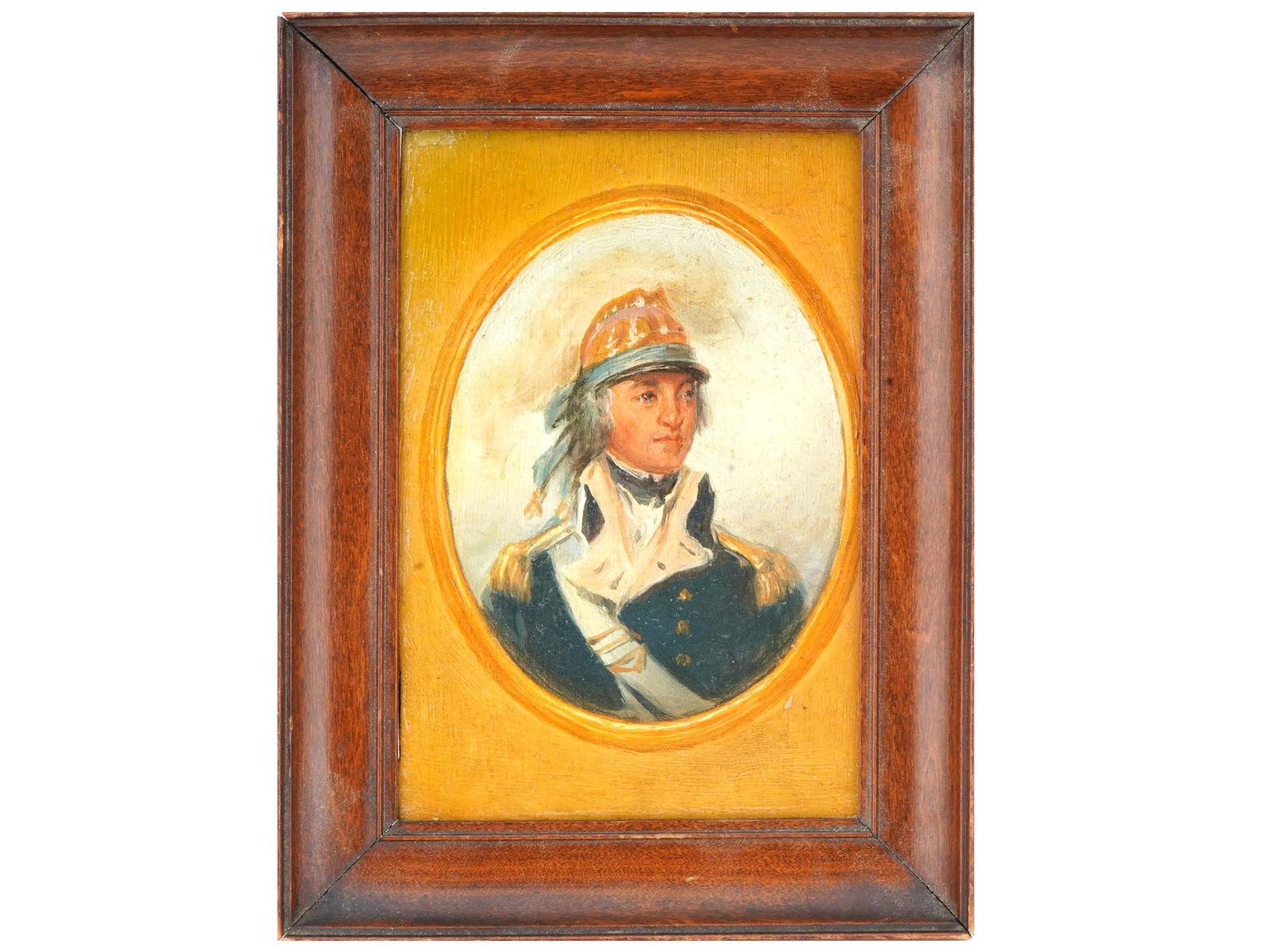 AFTER JOHN TRUMBULL AMERICAN MILITARY PORTRAIT PAINTING (1 of 4)